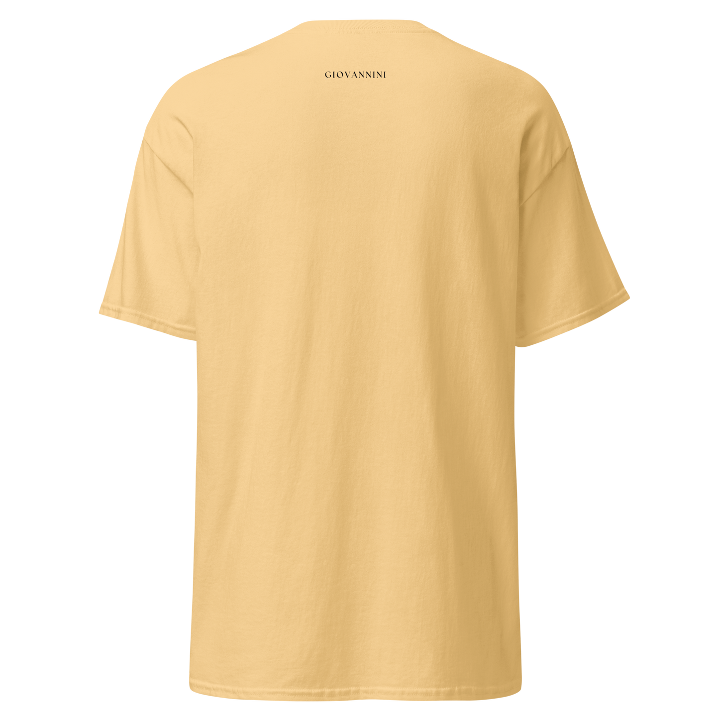 Unisex Classic Tee with Geometric Cross & YESHUA in Hebrew Pronunciation
