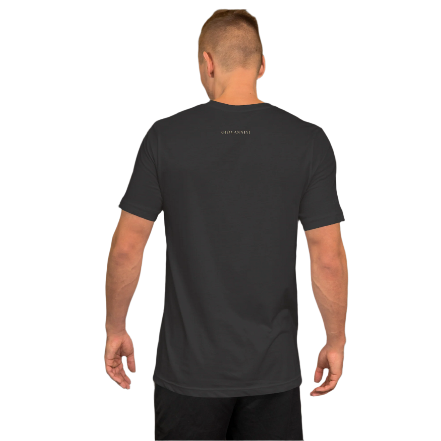 Unisex T-Shirt with Butterfly Bearing the Cross and a Call to Follow the Savior